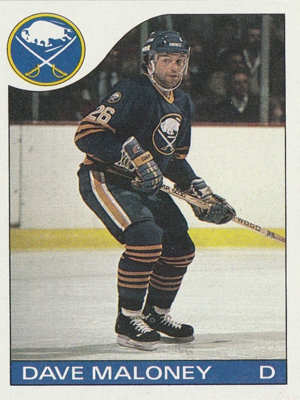 Dave Maloney - 1985 Topps Hockey Card